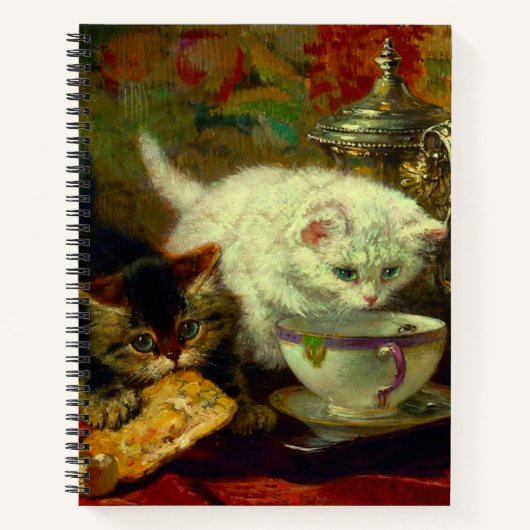 Carnet Kittens Tea Party (Devant)
