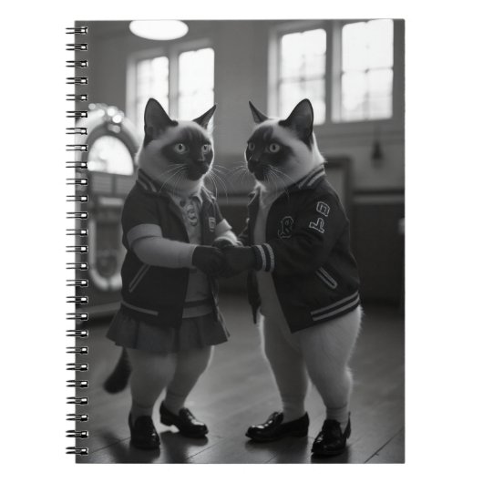 Carnet Kitties Sock Hop (Devant)