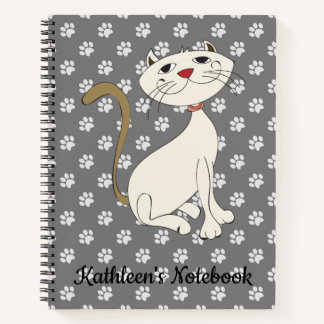 Carnet Kitty Cat Love Notes | Texte de Personnaliser | Bl