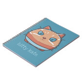 Carnet Kitty Chat Faced (Côté gauche)