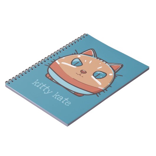Carnet Kitty Chat Faced (Côté gauche)