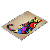 Carnet Kitty coloré (Côté gauche)