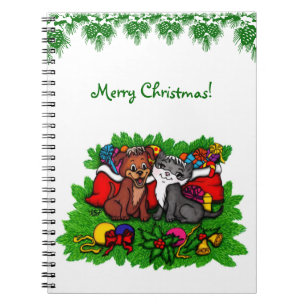 Carnet Kitty et Puppy, Joyeux Noël