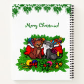Carnet Kitty et Puppy, Joyeux Noël (Dos)