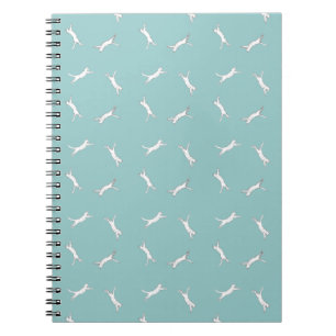 Carnet kittyrun bleu clair