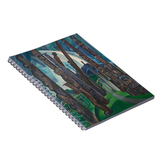 Carnet Kitwancool par Emily Carr (Côté Droit)