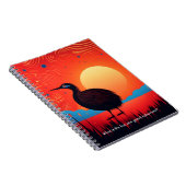 Carnet Kiwi Bird à Twilight (Côté Droit)