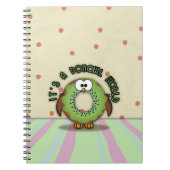 Carnet kiwi donowl (Devant)