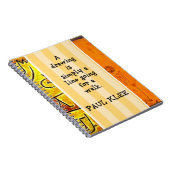 Carnet Klee - Citation et Peintures (Côté Droit)