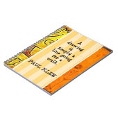 Carnet Klee - Citation et Peintures (Côté gauche)