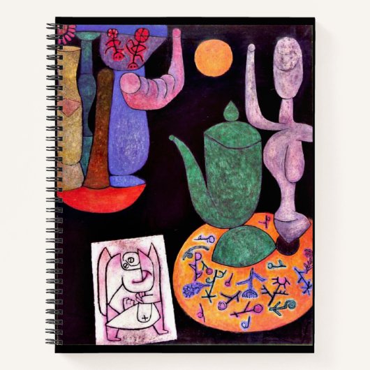 Carnet Klee - Sans titre, vie morte, 1940. (Devant)