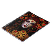 Carnet Klimt Inspirée Déesse Reine (Côté gauche)