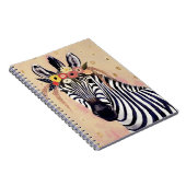Carnet Klimt Zebra | Orné De Fleurs (Côté Droit)
