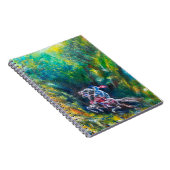 CARNET KNIGHT LANCELOT, CHEVAL EN FORÊT VERTE (Côté Droit)
