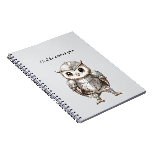 Carnet Knight Owl in Shining Armor (Côté Droit)