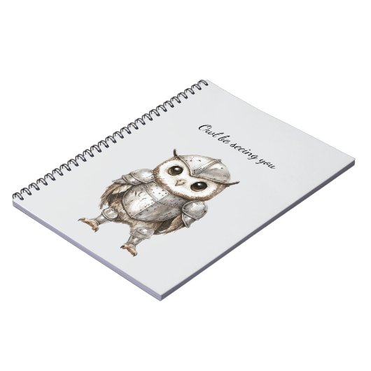 Carnet Knight Owl in Shining Armor (Côté gauche)
