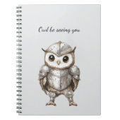 Carnet Knight Owl in Shining Armor (Devant)