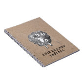 Carnet Knit arrive Tricot personnalisé (Côté Droit)