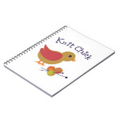 Carnet Knit Chick (Côté gauche)
