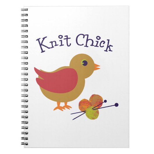 Carnet Knit Chick (Devant)
