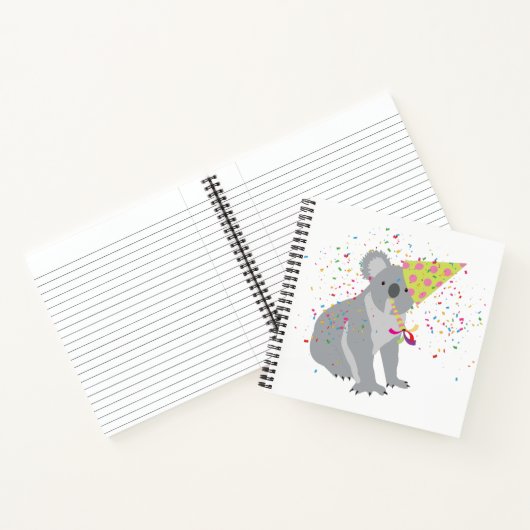 Carnet Koala - Animaux ayant une fête (Intérieur)