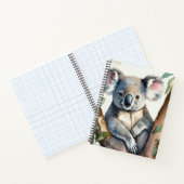 Carnet Koala assis dans un eucalyptus (Intérieur)