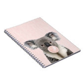Carnet Koala Bear Blow Pink Buble gomme (Côté Droit)