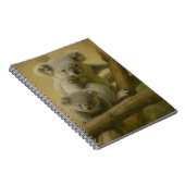 Carnet Koala Companions - Tender Wildlife Art Print (Côté Droit)