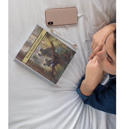 Carnet Koala Forest Dreams, coutume