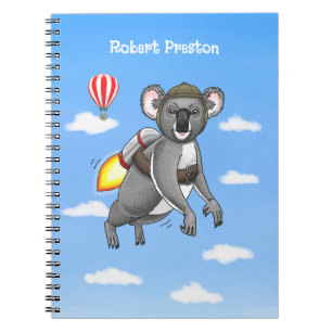 Carnet Koala Fusée