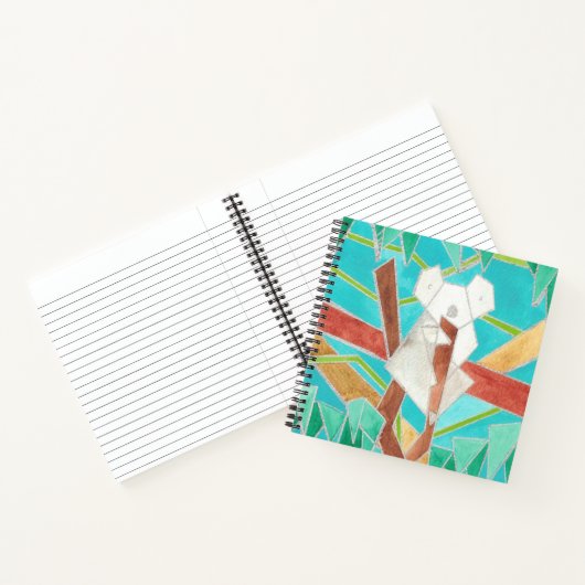 Carnet Koala in Tree Original Abstract Art (Intérieur)