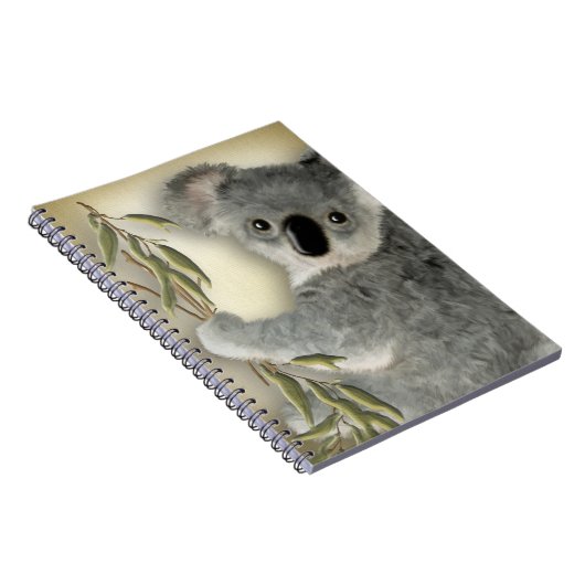 Carnet Koala mignon (Côté Droit)
