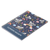 Carnet Koala Rainbow Love Motif (Côté gauche)