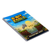 Carnet Koala, Rétro Pixel Art 8-Bit (Côté Droit)