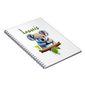 Carnet Koala sur bambou (Côté Droit)