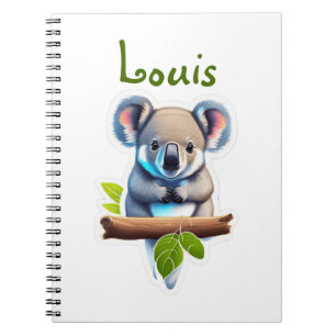 Carnet Koala sur bambou