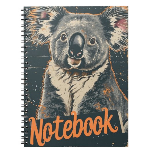 Carnet Koala Vintage (Devant)