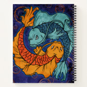 Carnet Koi Fish (Dos)