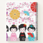 Carnet Kokeshi Dolls (Dos)