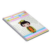Carnet kokeshi noshi (Côté Droit)