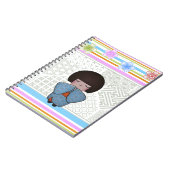 Carnet kokeshi seigai (Côté gauche)