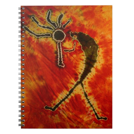 Carnet Kokopelli Tie Dye (Devant)