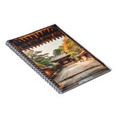 Carnet Komorebi - Le Temple Ensoleillé (Côté Droit)