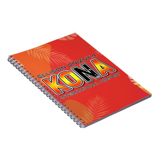 Carnet Kona International Airport Code (KOA) (Côté Droit)