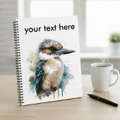 Carnet Kookaburra sur une branche, coutume