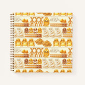 Carnet Kowalski Bakery Rows of Traitements Motif (Devant)