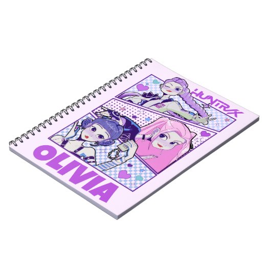 Carnet KPop Demon Hunters Notebook, Kids Huntrix (Côté gauche)