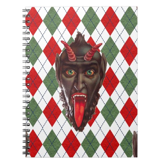Carnet krampus de Noël (Devant)