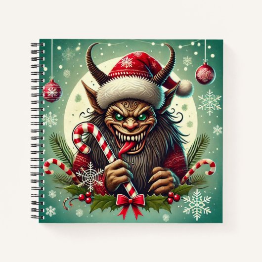 Carnet Krampus de Noël (Devant)