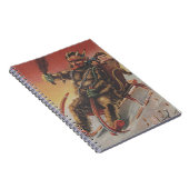 Carnet Krampus Kidnapping d'enfants Sleigh (Côté Droit)